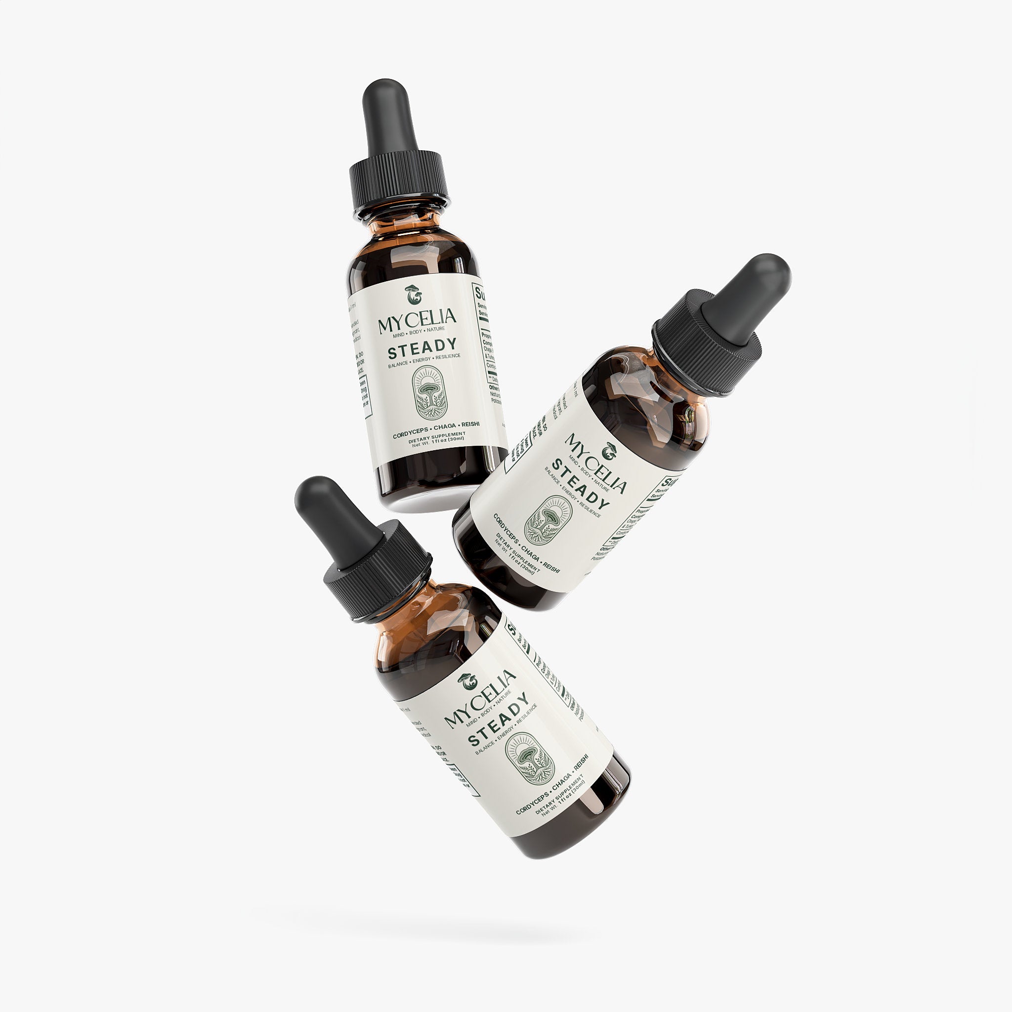 Mycelia Steady - Adaptogen Immunity Drops
