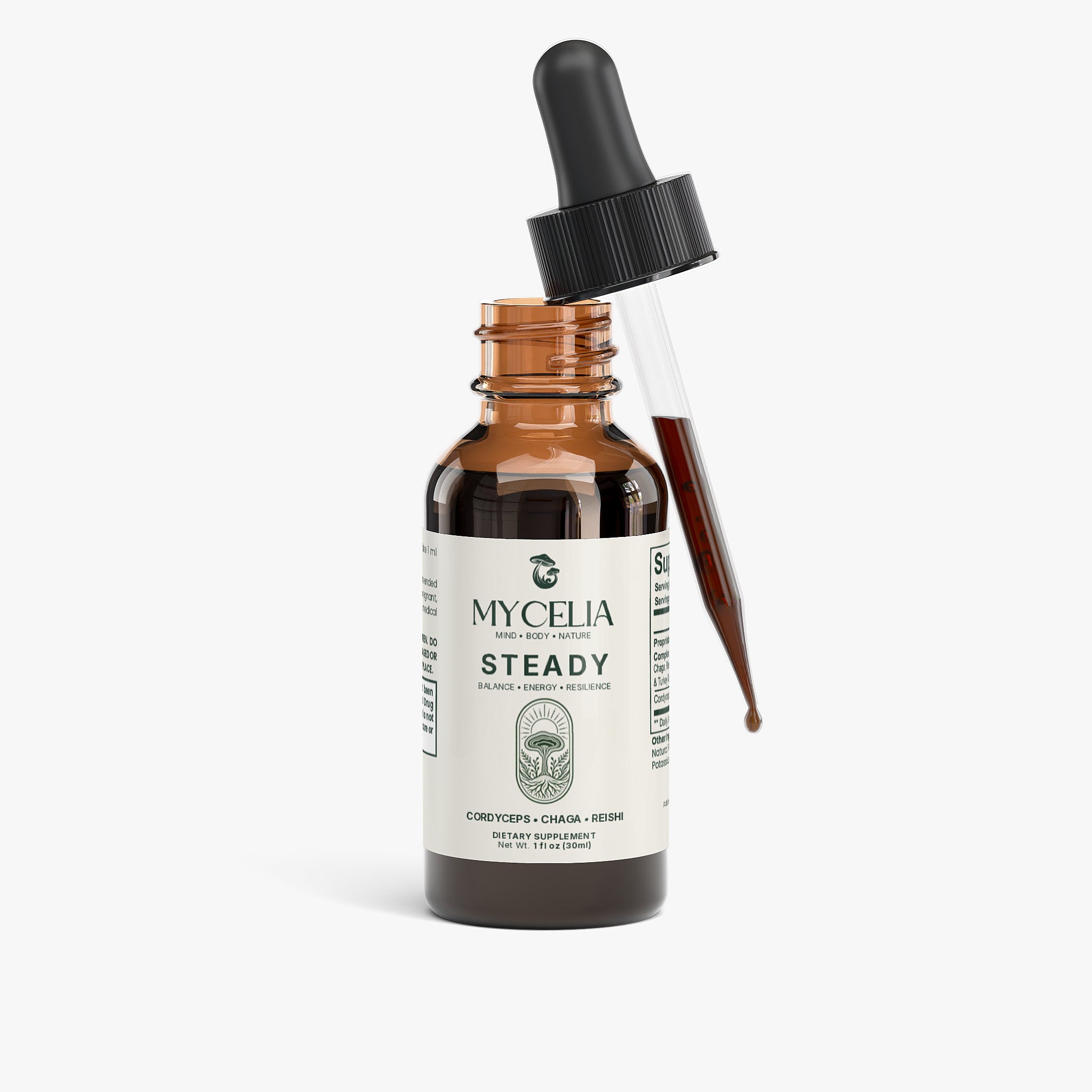 Mycelia Steady - Adaptogen Immunity Drops