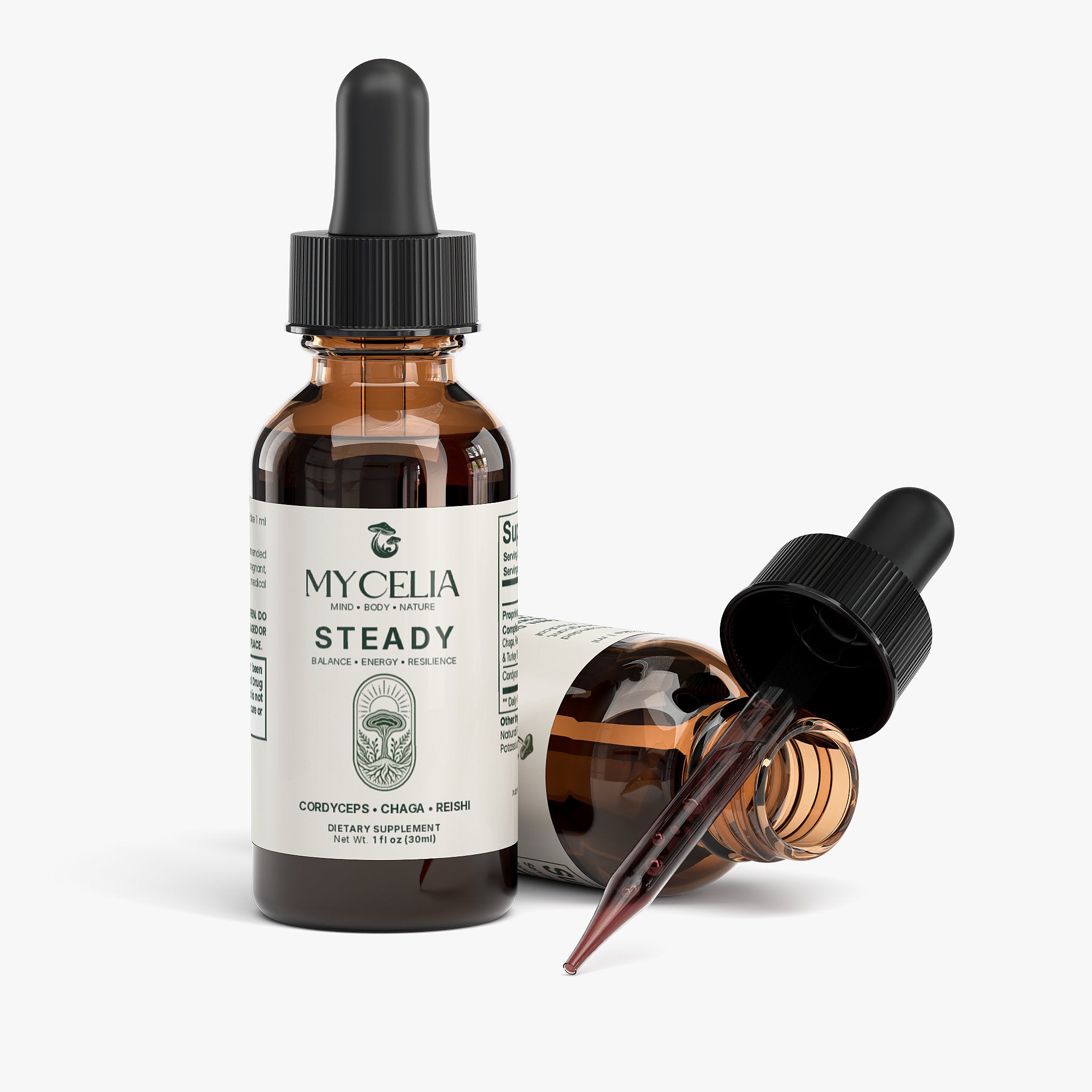 Mycelia Steady - Adaptogen Immunity Drops