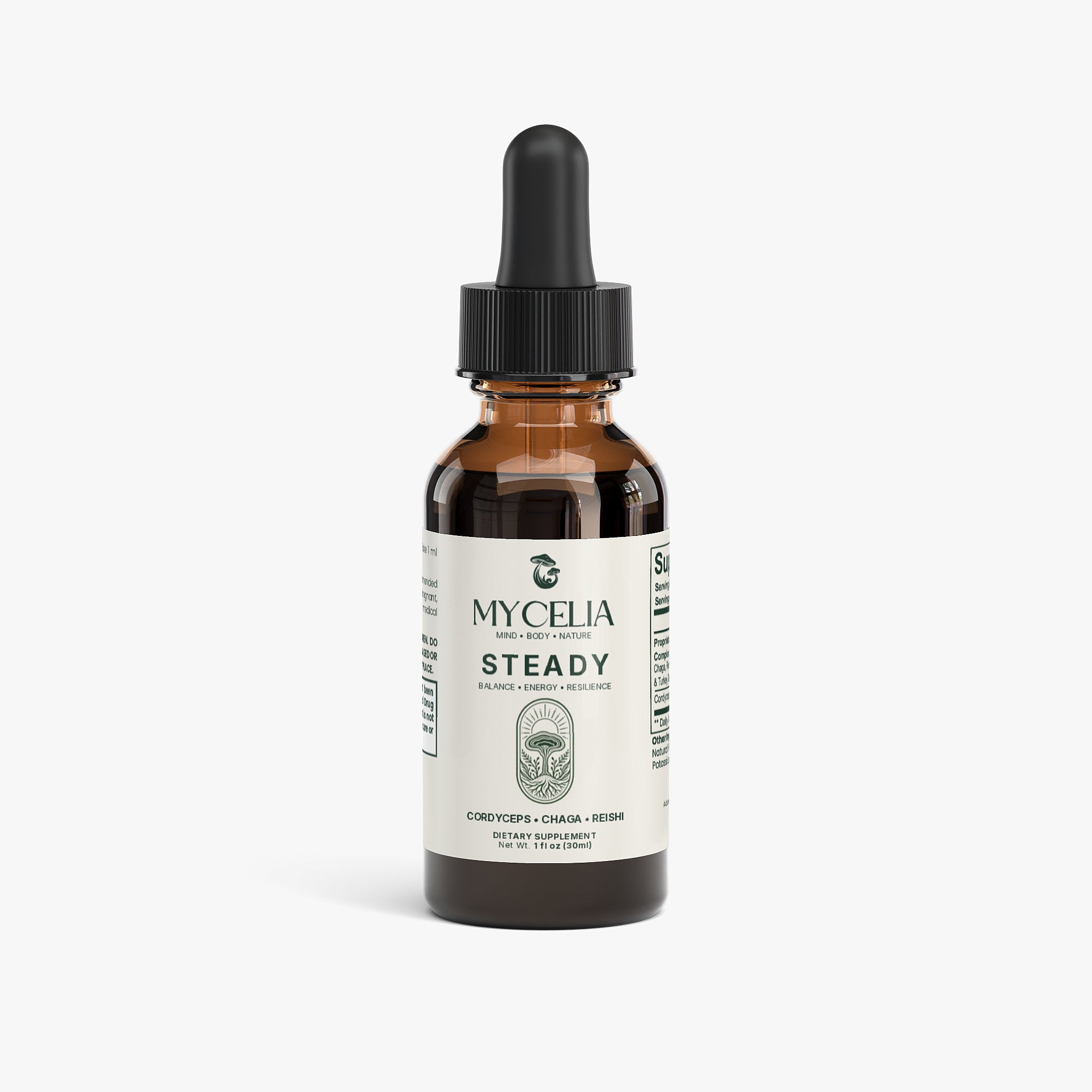 Mycelia Steady - Adaptogen Immunity Drops